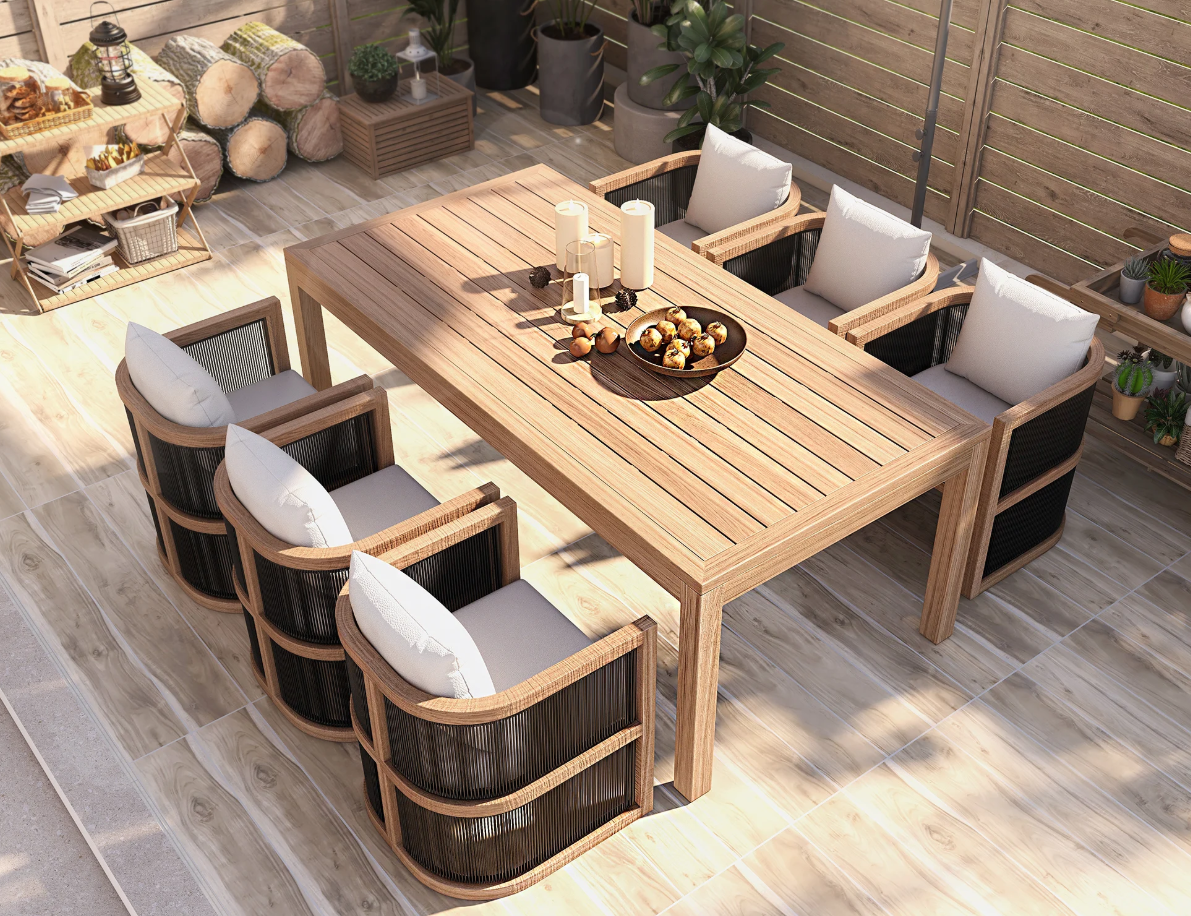 Fully Integrate Outdoor Furniture with the Natural Environment