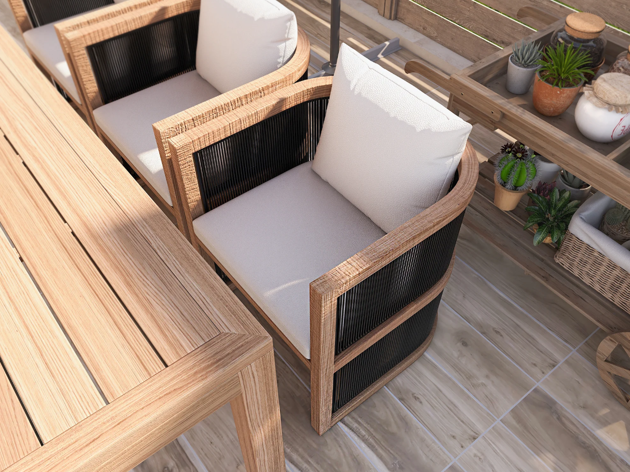 Fully Integrate Outdoor Furniture with the Natural Environment